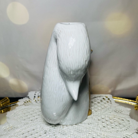 ANTHROPOLOGIE Bud Vase Fox Whimsical Stoneware - Picture 4 of 7